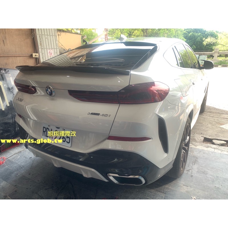 BMW X6 G06 NEW STYLE CARBON DA尾翼空力套件2019-2021