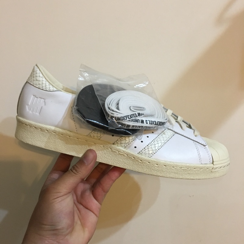 台灣公司貨 ADIDAS SUPERSTAR 80v UNDFTD boost 經典聯名 蛇紋 清庫存 US 11 出售