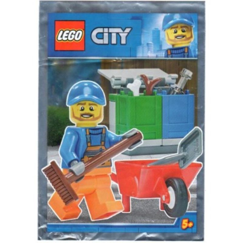 [qkqk] 全新現貨 LEGO 951809 60118 60220 垃圾車 清道夫 樂高城市系列