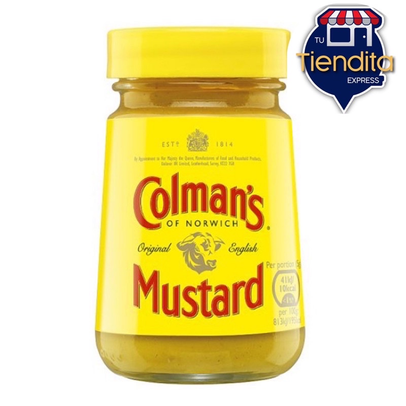 英國 Colman's 英式芥末醬 Colman's mustard 100g 製作威靈頓牛排必備