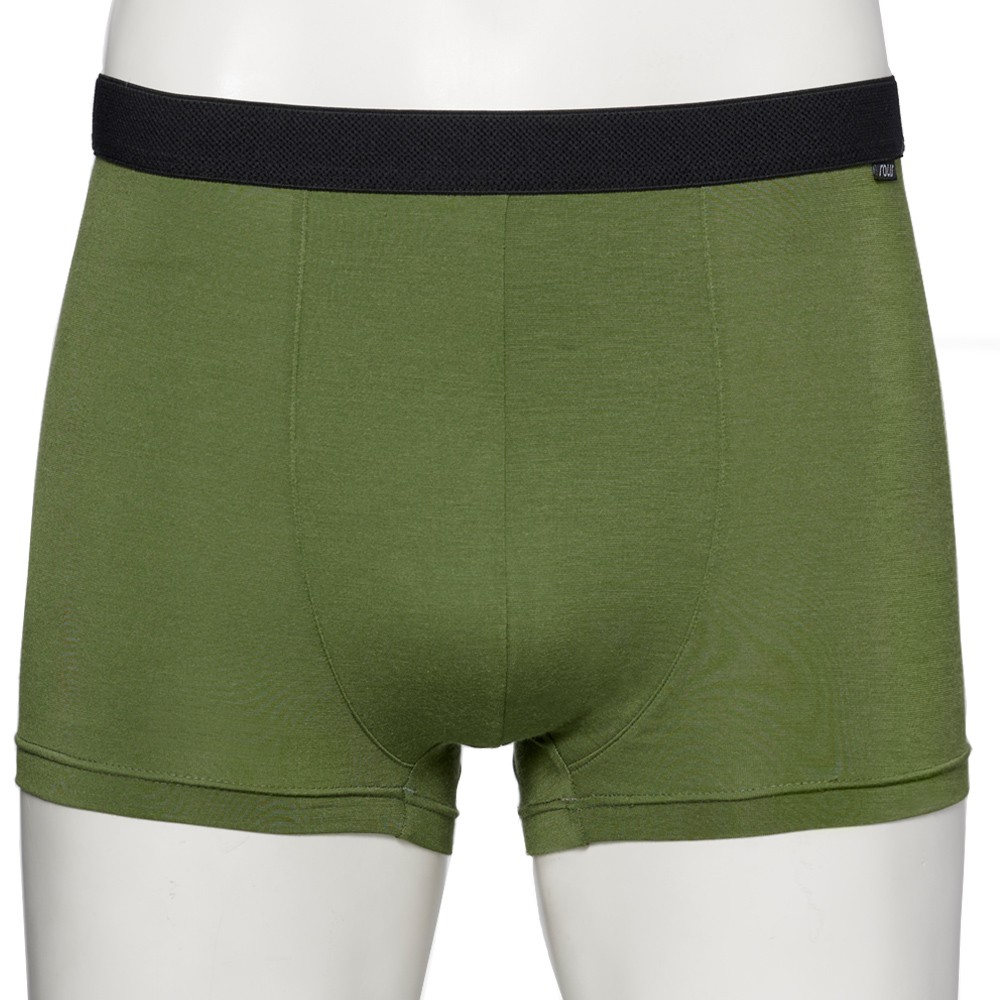 SOLIS 墨烯哥 系列 M-XXL 素面 貼身 四角 男褲 (泥綠色)