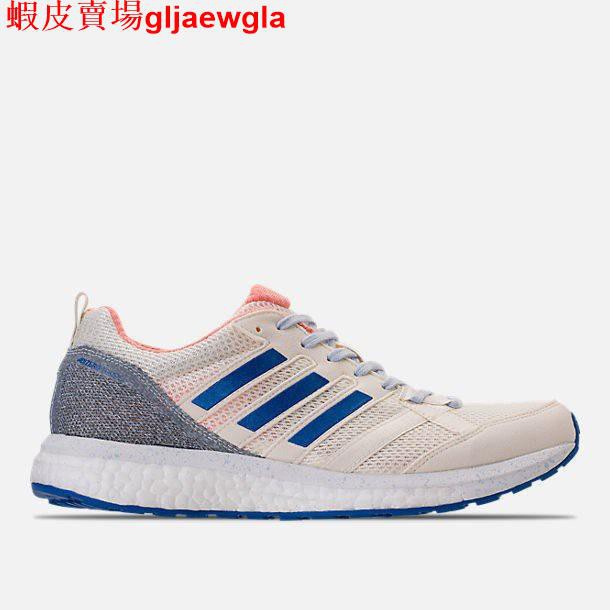Adidas adizero tempo BOOST 3 女米色愛迪達米藍慢跑鞋cp9498 | 蝦皮購物