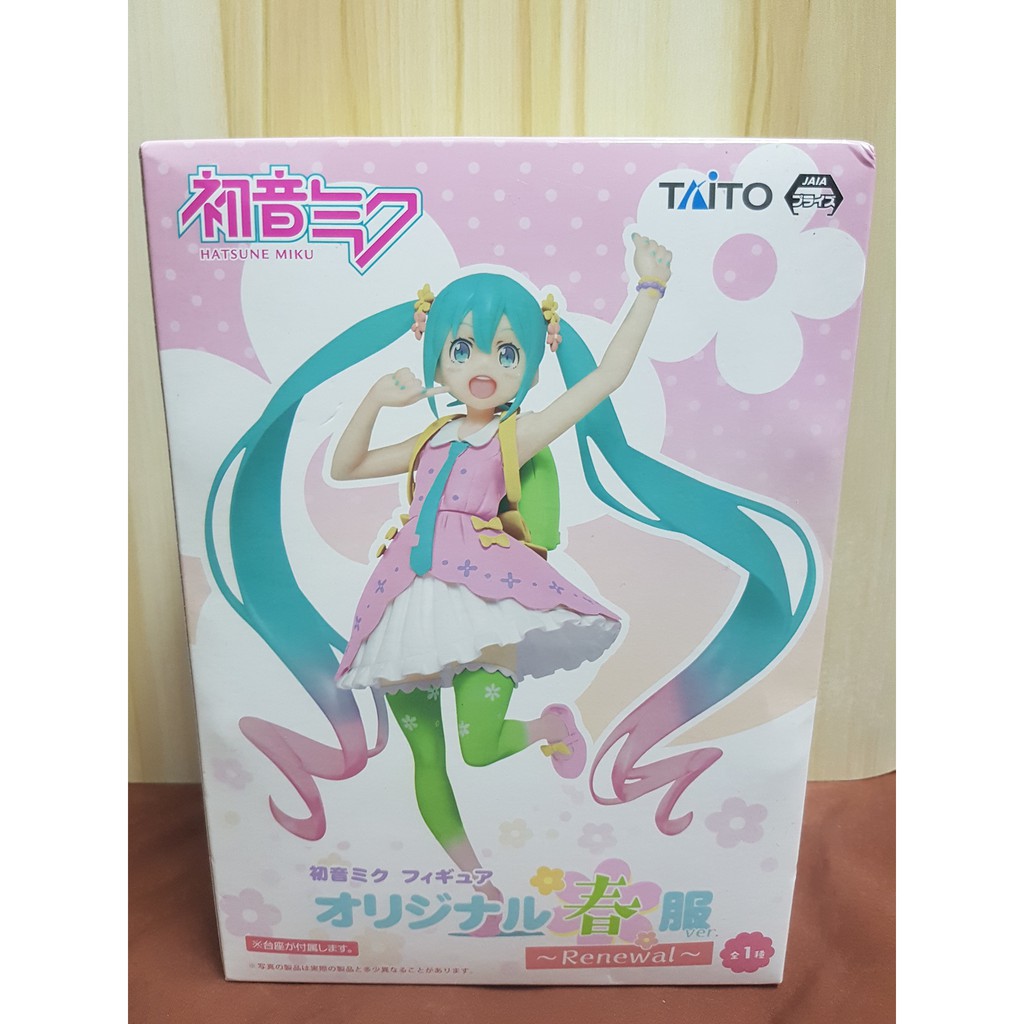 TAITO 正版 日版 景品 初音未來 原創 春服