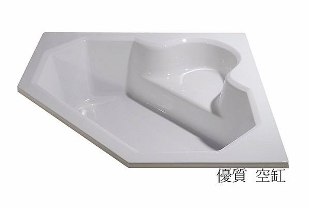 優質精品衛浴 RF540B五角型空缸(台灣製) 浴缸 壓克力浴缸 按摩浴缸 獨立浴缸 獨立按摩浴缸 古典浴缸 無接縫浴缸