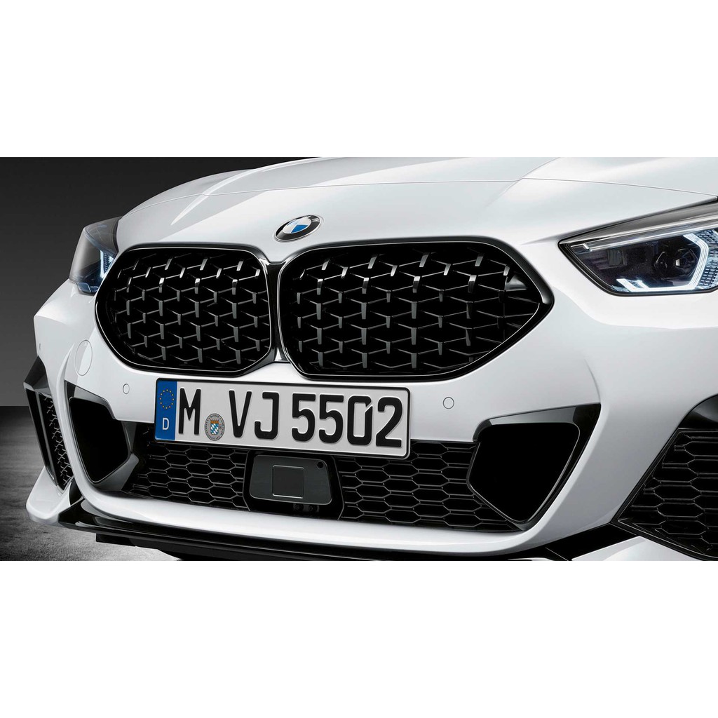 預定特價** 德國BMW原廠F44 2er M Performance鑽石菱格高亮黑水箱罩滿天星M235i