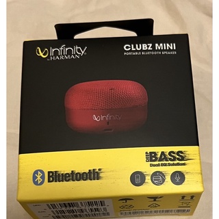 Infinity CLUBZ MINI 便攜式藍牙喇叭-紅