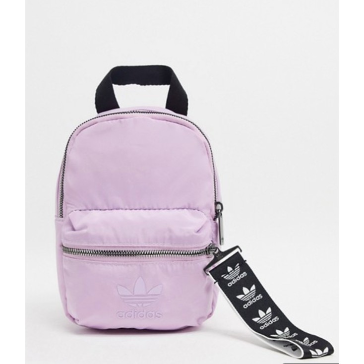 【City Catcher】adidas mini 正品現貨 愛迪達迷你後背包 粉紫 超商免運!