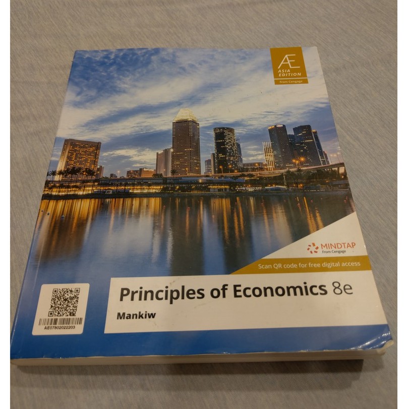 經濟學 Principles of Economics 8e Mankiw 9789814846400