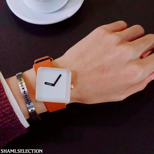 設計師獨家款四角設計手錶 對錶 情侶錶 男錶 女錶 韓風必備！【WA755】生日 情人節 聖誕節 交換 禮物 贈品 團購