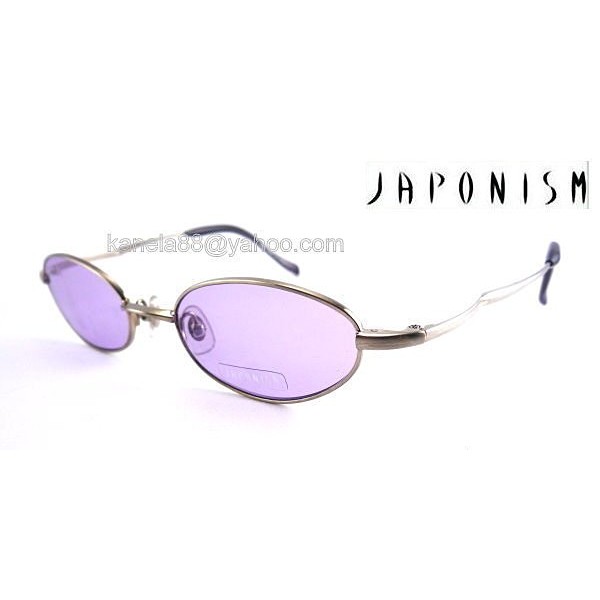 #嚴選眼鏡#=Japonism= 銀色鈦金屬全框鏡架 太陽眼鏡 可配度數 公司貨