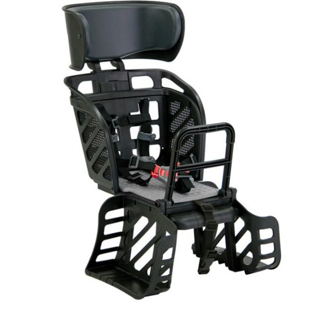 【OGK】自行車兒童後置安全座椅 快拆式 黑 RBC-009DX3(日本製/單車/親子座)
