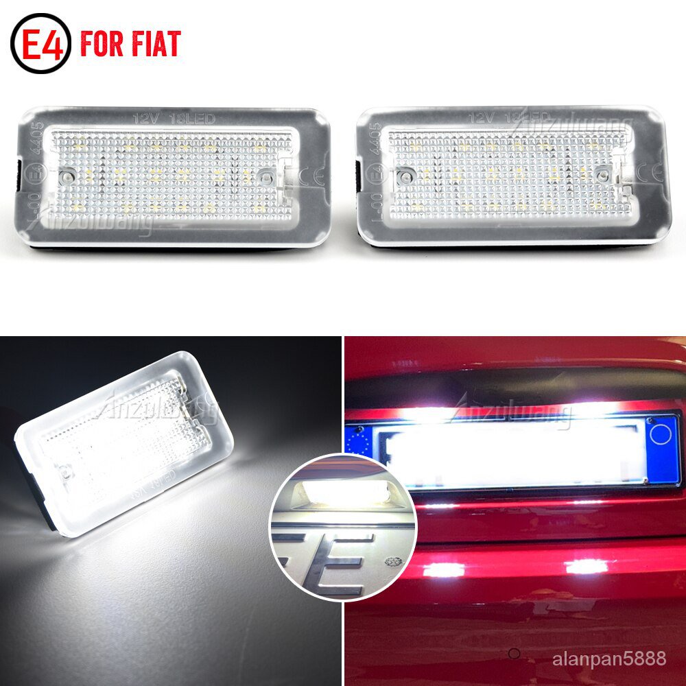 焦點嚴選適用於 Fiat All 500 LED 車牌燈適用於 Abarth 500 車型 2007 2008-2020