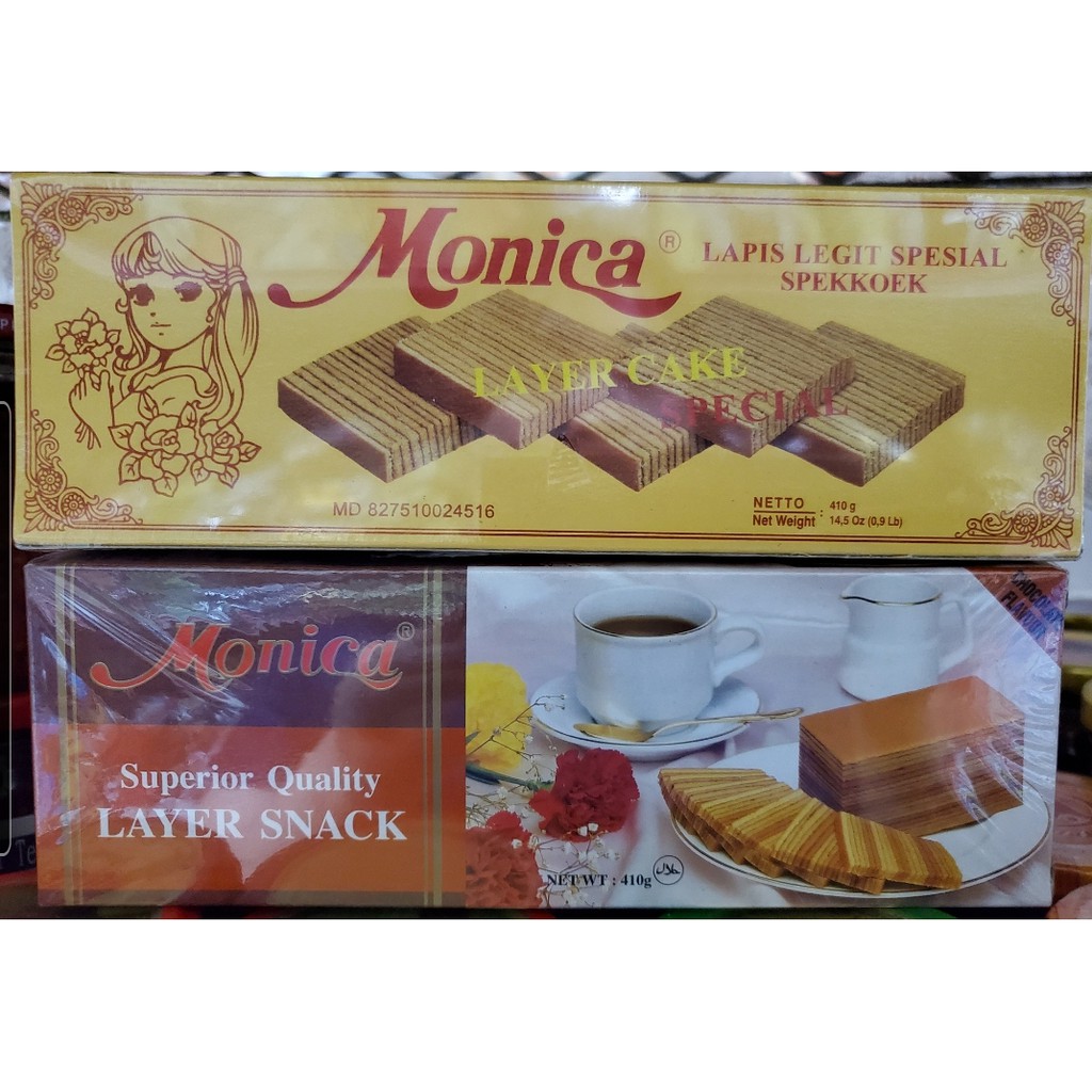 MONICA KUE LAPIS LEGIT 印尼千層蛋糕 410GR