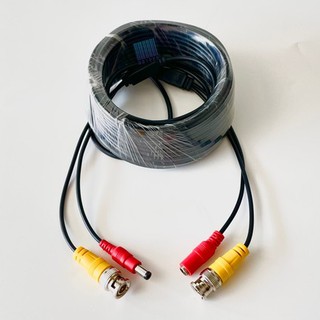 全新現貨 二合一懶人線 電源＋影像 懶人線 BNC頭 DIY 5～20米多種長度選擇 監控系統DVR監視器專用線