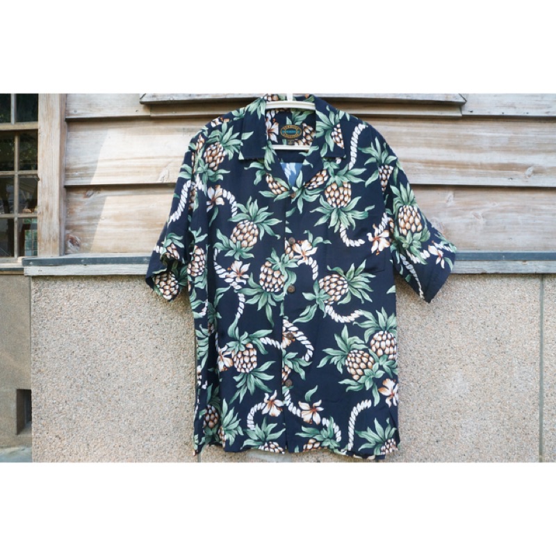 夏威夷衫美製reserve 嫘縈椰釦rayon 和柄花柄古著壁縮緬sunsurf Aloha Shirt 蝦皮購物