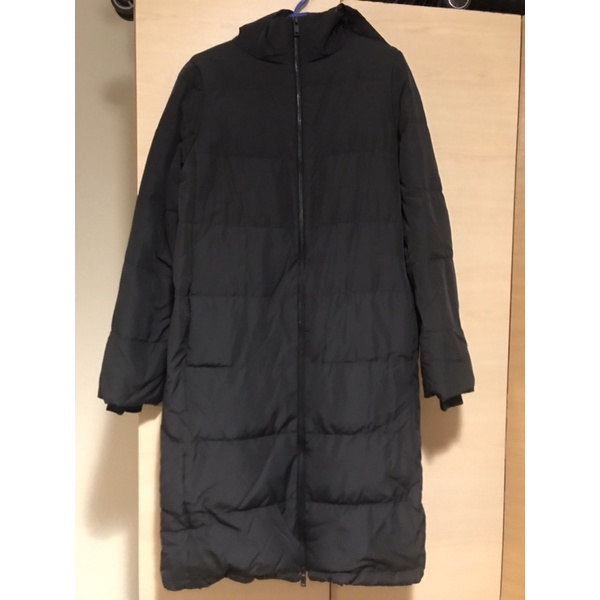 COS 北歐瑞典品牌 H&M 高端 輕羽絨保暖連帽長版羽絨外套