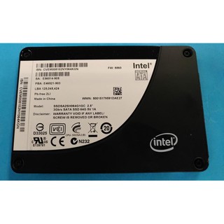 INTEL X25-E SLC 64GB SSD