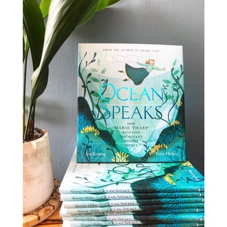 現貨塑封🍀精裝英文傳記繪本🍀Ocean Speaks🍀瑪麗· 塞普Katie Hickey🍀畫風很美值得收藏🍀缺書店