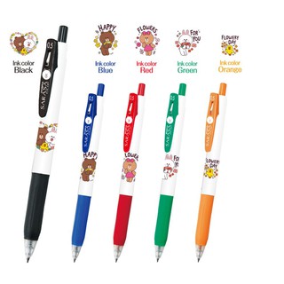 聯名中性筆JJ15【CHL】ZEBRA SARASA x LINE Friends 限定 0.5MM 熊大兔兔 中性筆