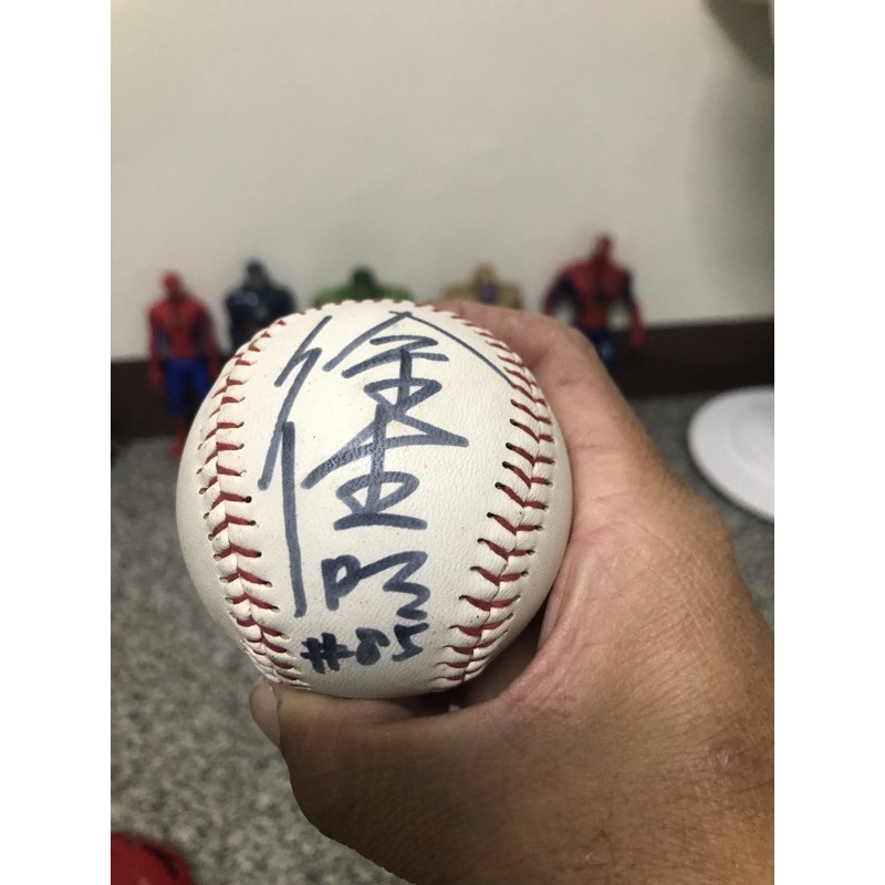 徐生明總教練簽名棒球