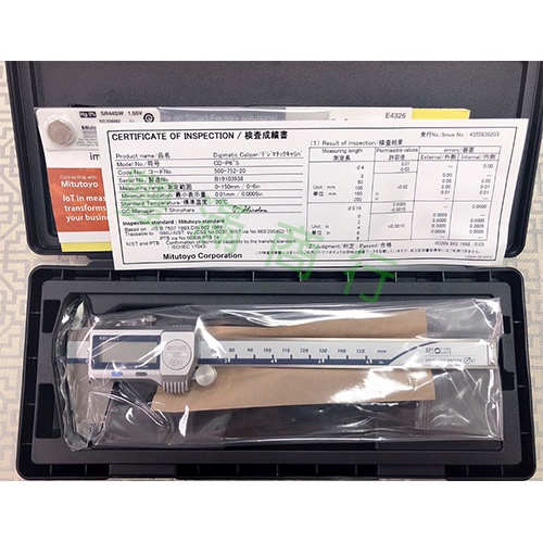 【豐滿商行】三豐IP67數位卡尺 游標卡尺 電子卡尺 500-752-20/150mm