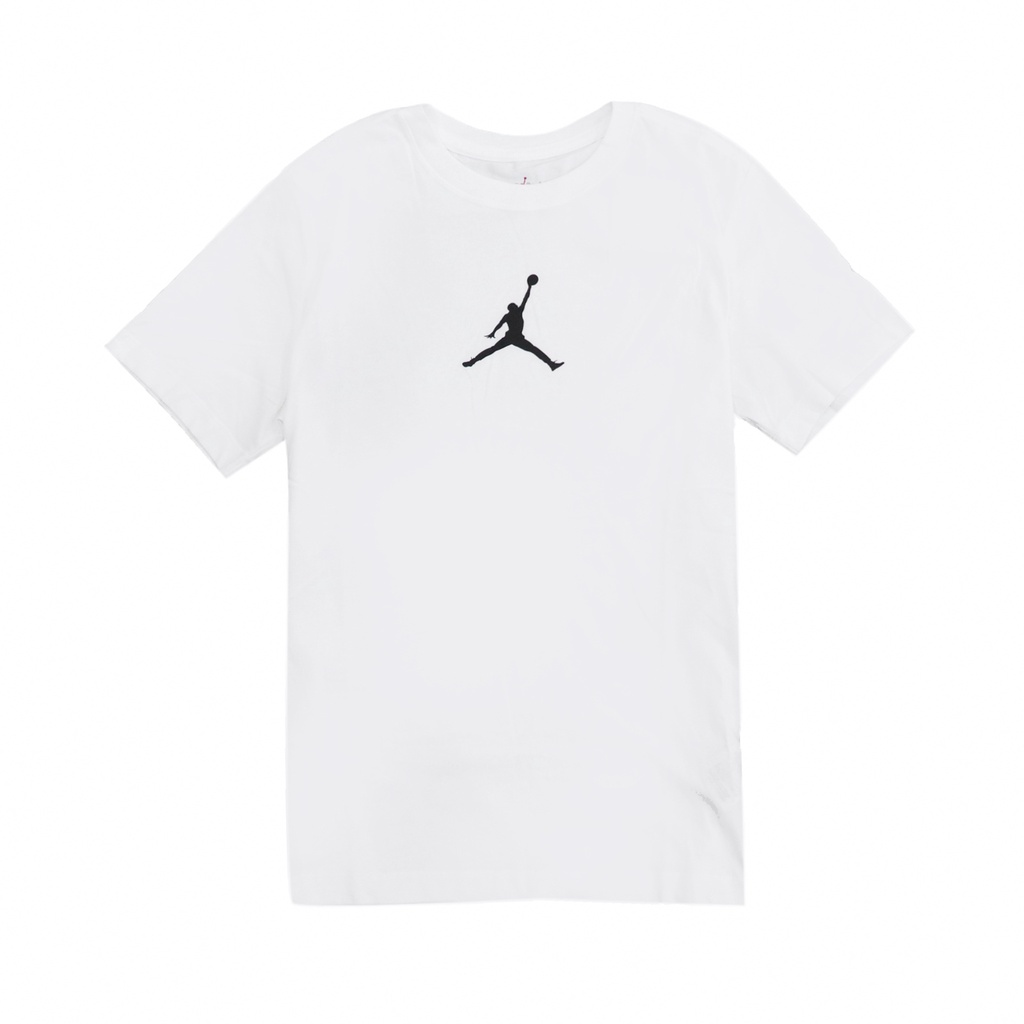 Nike 短袖 Jordan Jumpman 男款 白 基本款 小Logo 快乾 百搭款【ACS】 CW5191-102