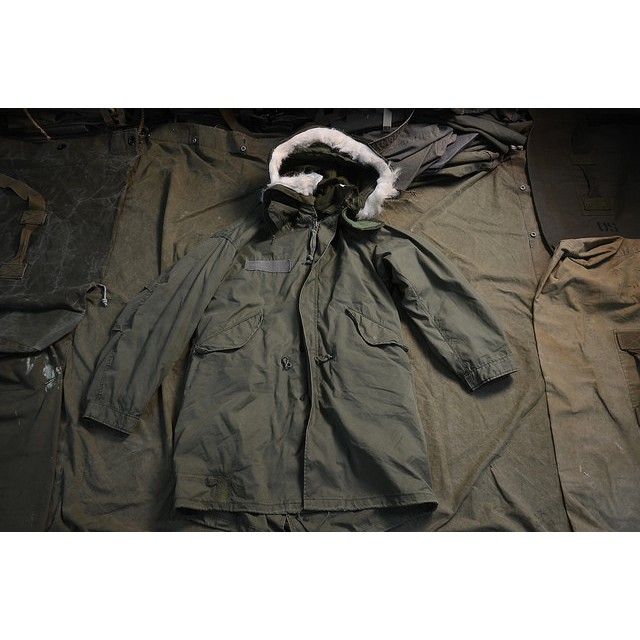 古著 公發 美軍 M65 parka 套裝 m51 軍大衣