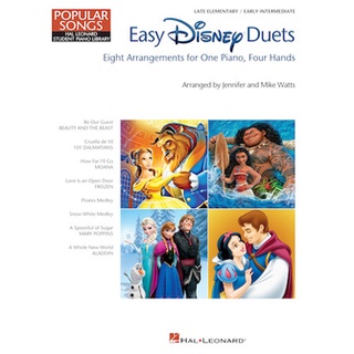 【599免運費】Easy Disney Duets – 1 Piano, 4 Hands 【HL00243727】