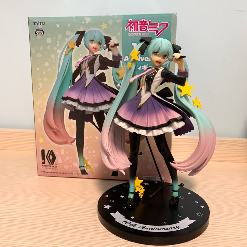 初音 10週年 公仔 10th Anniversary TAITO 景品 娃娃機