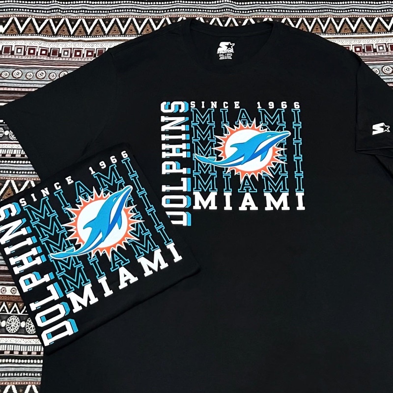 Starter x NFL Dolphins 邁阿密海豚 印花 短袖T恤