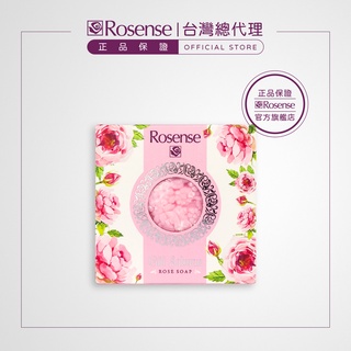 【2025全新到貨】Rosense玫瑰精油香氛皂 110g ｜香皂 溫和潔淨 滋潤柔膚 保濕鎖水