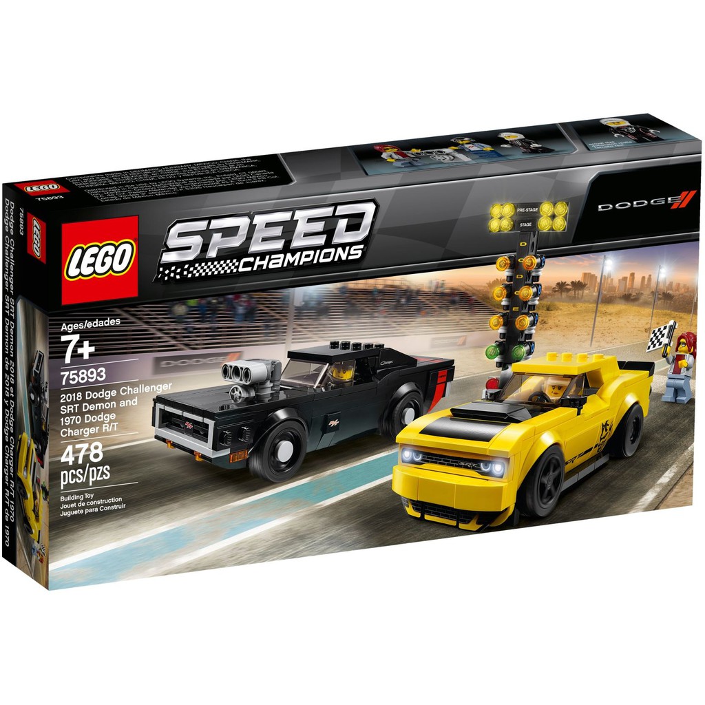 LEGO 75893 道奇 Challenger SRT Demon《熊樂家 高雄樂高專賣》Speed 極速賽車系列