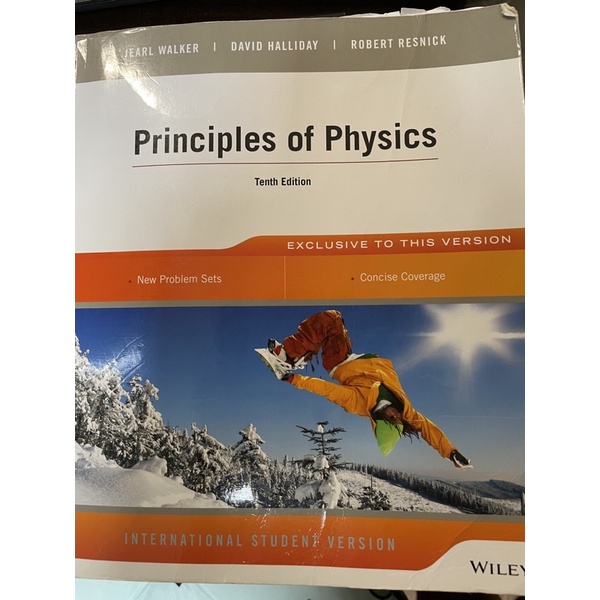 Principles of Physics物理課本