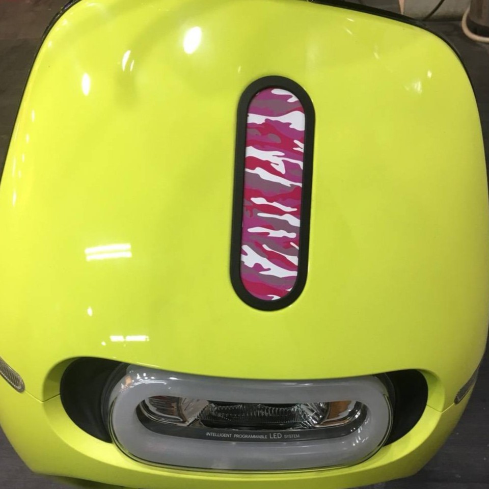 高科技高品質 3D烤漆技術 Gogoro Gogoro2 膠囊飾蓋 飾板 前飾板蓋 面板飾板 白鐵 不鏽鋼