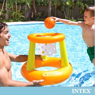 🍅｛蕃茄小舖｝INTEX 水上投籃架 水上運動 水上活動 充氣泳池 泳池 戶外 浮板 泳圈 兒童遊戲 充氣玩具 親子