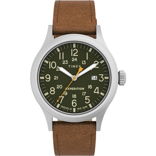 【TIMEX】天美時 遠征系列 探險手錶 (深綠x咖 TXTW4B23000)