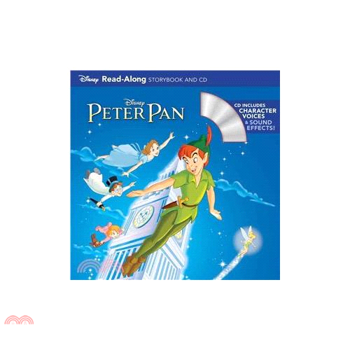 Peter Pan Read-Along Storybook and CD【金石堂、博客來熱銷】