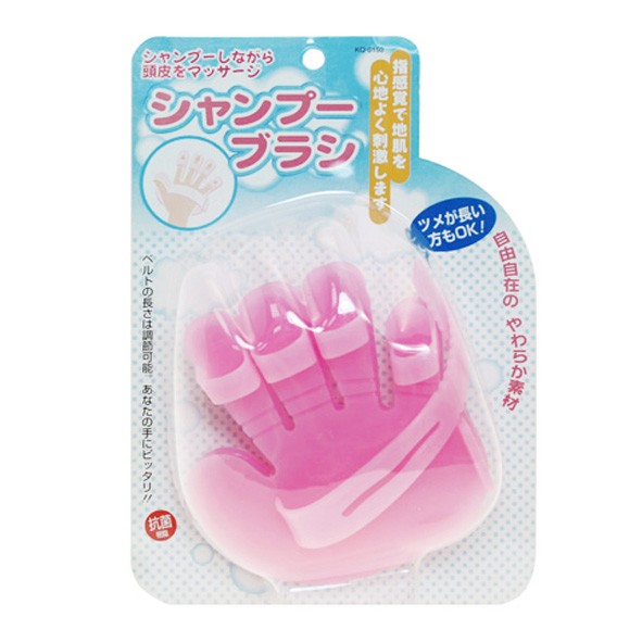 日本 KAI 貝印 手套式按摩洗髮 矽膠按摩洗頭刷 洗髮刷 洗頭器 不傷頭皮 洗髮梳 頭部按摩 梳洗髮 按摩刷