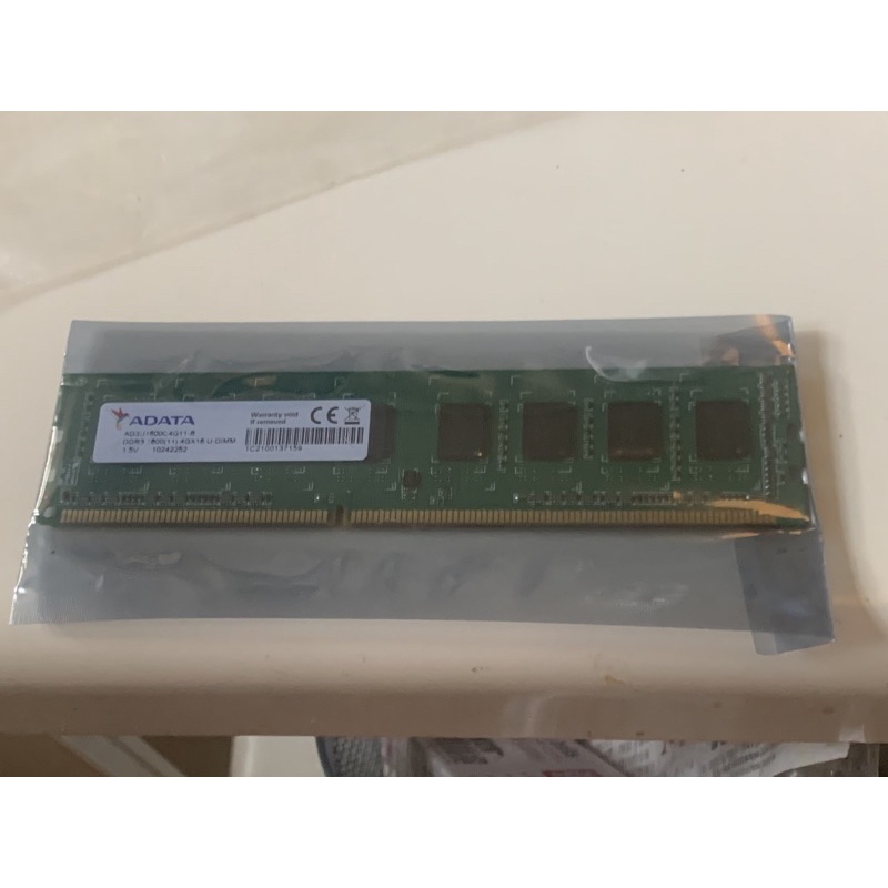 ADATA 威剛 AD3U1600C4G11-B 4GB DDR3-1600桌上型(雙面)記憶體