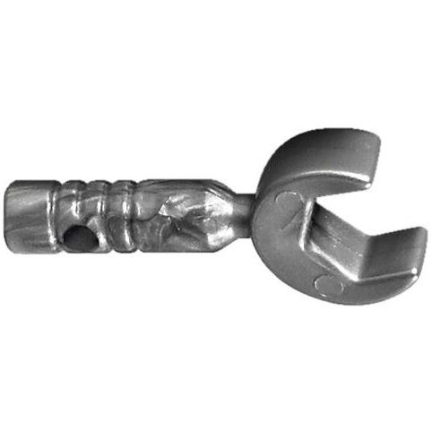 Lego 樂高 平光銀色 C型 板手 工具 配件 器具 Tool Wrench 11402g