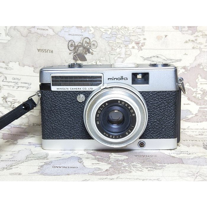 【跳蚤小舖子】Minolta Minoltina-P 38/2.8 輕便型底片相機