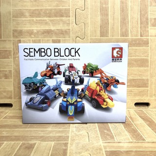 【現貨】Sembo block 迷你迴力車拼裝積木