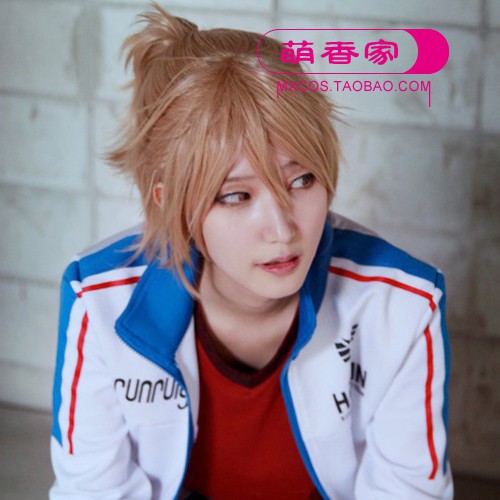 現貨 萌香家疾走王子方南學園八神陸分體馬尾cosplay假發 蝦皮購物 Line購物