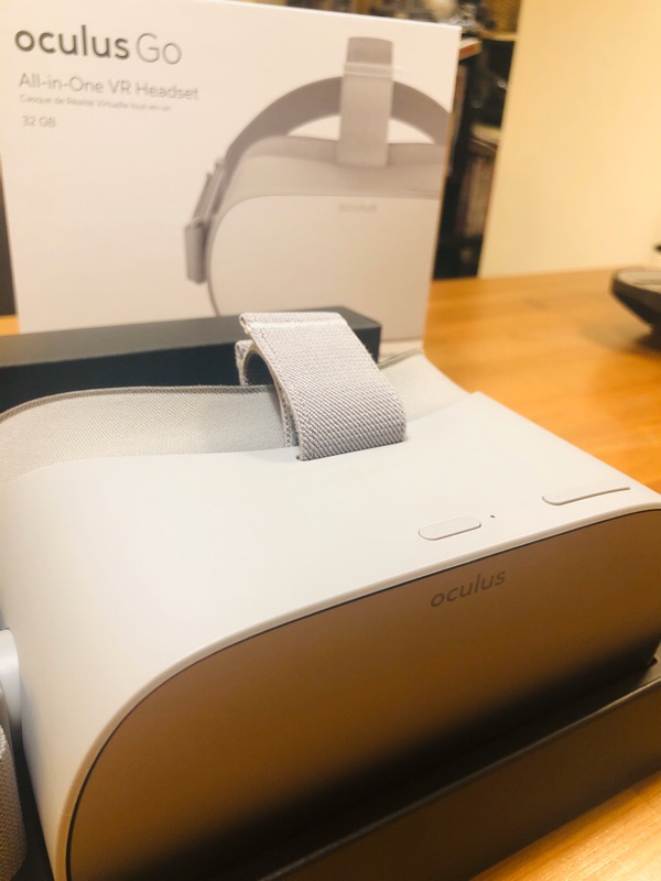 二手9 5成新oculus Go 32g小米vr獨立式虛擬實境頭戴環景顯示器高cp值便宜出售 蝦皮購物