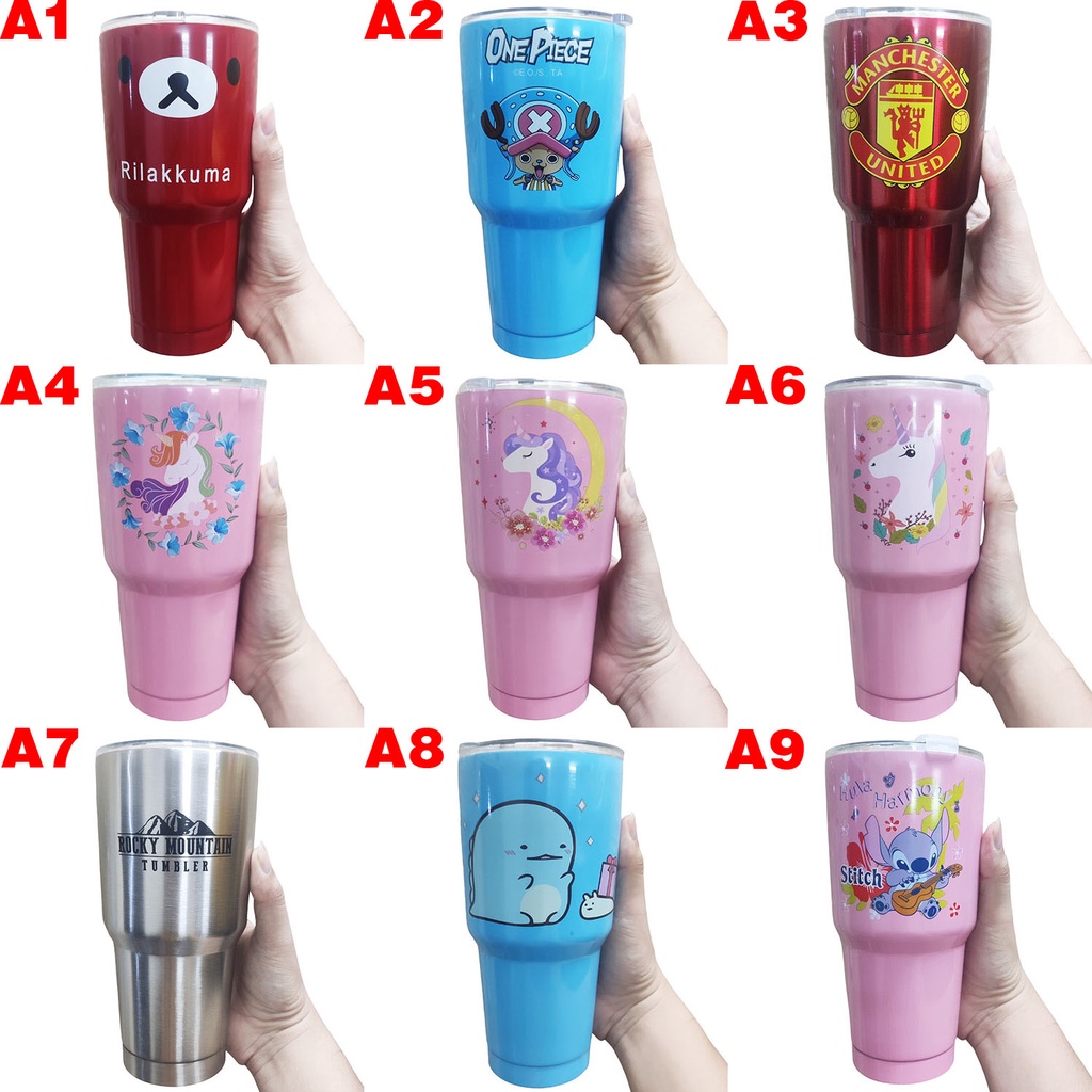 Yeti Thailand 保溫杯 900 毫升帶袋、2 根吸管和清潔刷