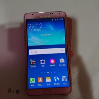 SAMSUNG GALAXY Note3 N9005 粉 16G 5.7吋 漂亮二手