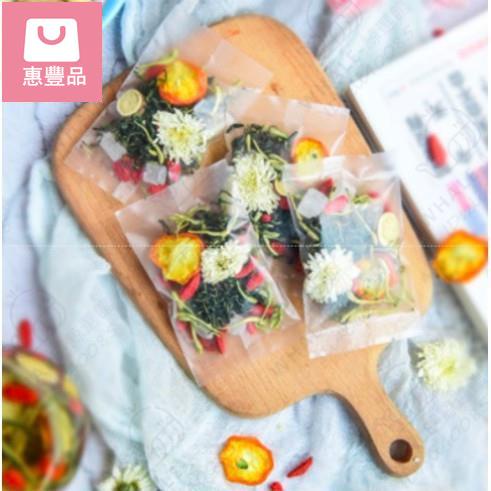 【惠豐品】金銀花 菊花茶一盒20包可回沖口氣清新金銀花菊花草本茶 茶包 退火茶 熬夜茶 去煩躁 降火茶