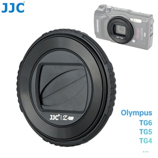 JJC旋開式LB-T01鏡頭蓋奧林巴斯Olympus TG-6 TG-5 TG-4 TG-3 TG-2 TG-1相機专用