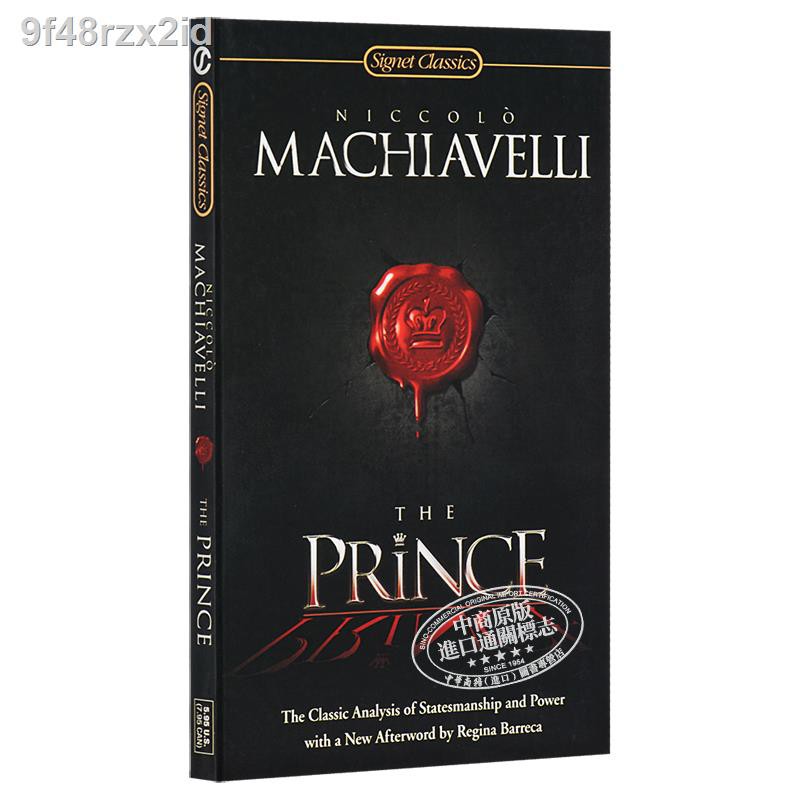 中商原版 馬基雅維利君主論君王論英文原版the Prince Niccolo Machiavelli 政治學 蝦皮購物