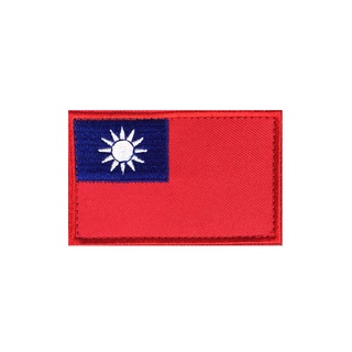 bagrun戰術風格魔鬼氈布章-A015(2色)台灣國旗